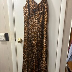 Sofia by Sofia Vergara Animal Print Maxi Dress